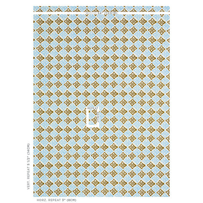 SCHUMACHER  MOLLY MAHON PATTEE HAND BLOCK PRINT PRINTS PRINTS KHAKI   - 179302