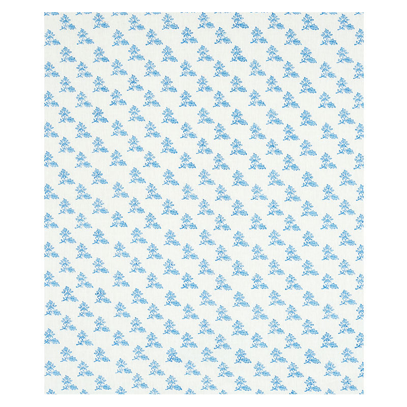 SCHUMACHER  JACARANDA TORBAY HAND BLOCKED PRINT PRINTS PRINTS BLUE   - 179331