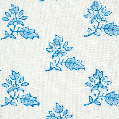 SCHUMACHER  JACARANDA TORBAY HAND BLOCKED PRINT PRINTS PRINTS BLUE   - 179331