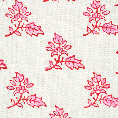 SCHUMACHER  JACARANDA TORBAY HAND BLOCKED PRINT PRINTS PRINTS PINK   - 179332