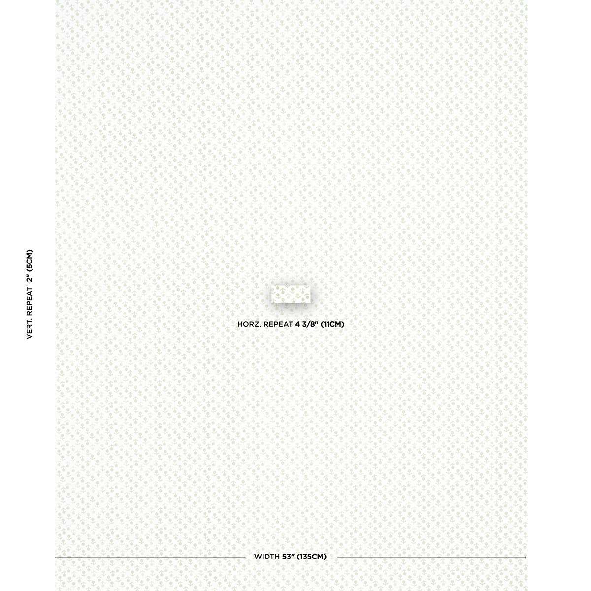 SCHUMACHER  JACARANDA BEATRIZ HANDPRINT PRINTS PRINTS SAGE   - 179354