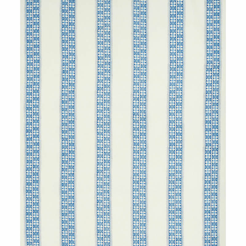 SCHUMACHER  JACARANDA AMIRA HAND BLOCKED PRINT PRINTS PRINTS INDIGO   - 179371