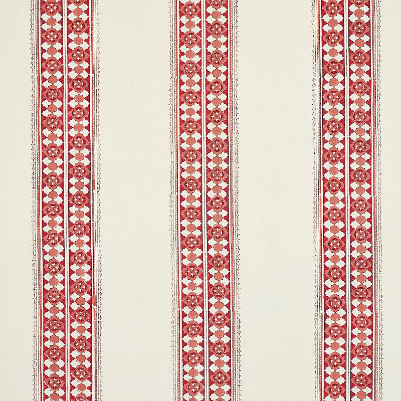 SCHUMACHER  JACARANDA AMIRA HAND BLOCKED PRINT PRINTS PRINTS DUSTY ROSE   - 179372