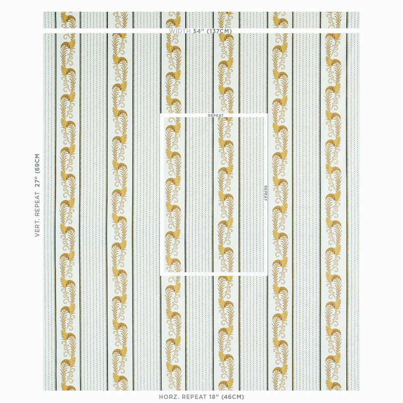 SCHUMACHER  RIVE GAUCHE ALEKSY STRIPE PRINTS PRINTS NEUTRAL   - 179380