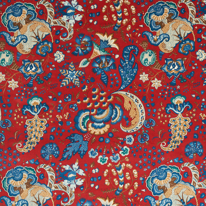 SCHUMACHER  RIVE GAUCHE MAJORELLE VELVET VELVETS VELVETS RED   - 179421