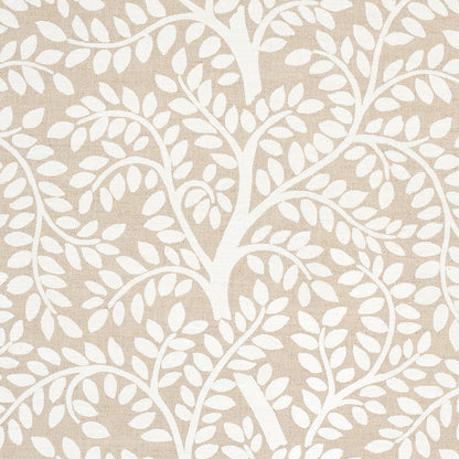 SCHUMACHER  PREPPY CHIC TEMPLE GARDEN II PRINTS PRINTS IVORY ON UNBLEACHED   - 179504