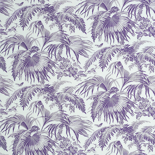 SCHUMACHER  JILL LASERSOHN TOILE TROPIQUE PRINTS PRINTS PURPLE   - 179512