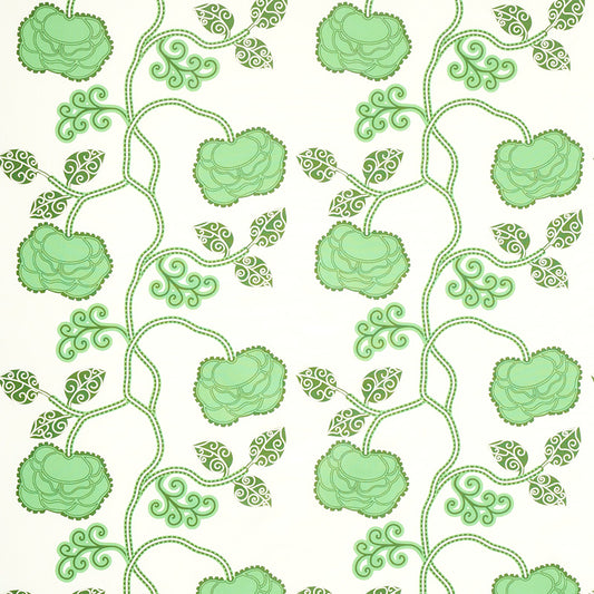 SCHUMACHER  NEISHA CROSLAND QUEEN FRUIT CHINTZ PRINTS PRINTS JADE   - 179540