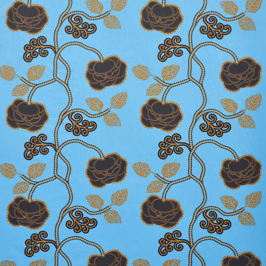 SCHUMACHER  NEISHA CROSLAND QUEEN FRUIT CHINTZ PRINTS PRINTS LAPIS   - 179542