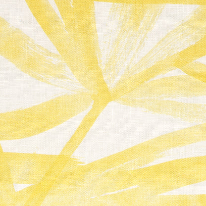 SCHUMACHER  NATURA SUNLIT PALM LINEN PRINTS PRINTS YELLOW   - 179602