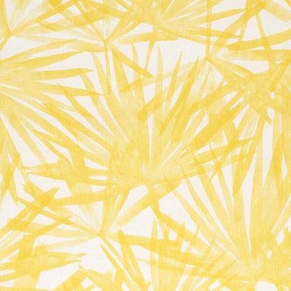 SCHUMACHER  NATURA SUNLIT PALM LINEN PRINTS PRINTS YELLOW   - 179602