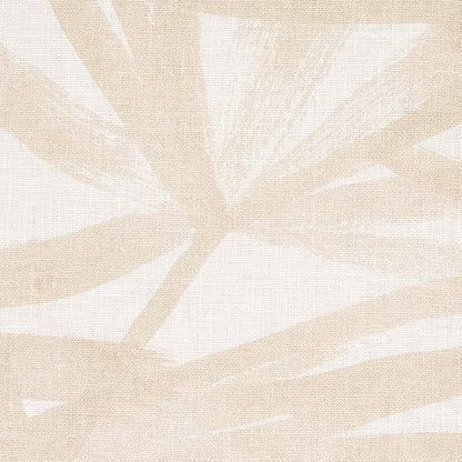 SCHUMACHER  NATURA SUNLIT PALM LINEN PRINTS PRINTS SAND   - 179603
