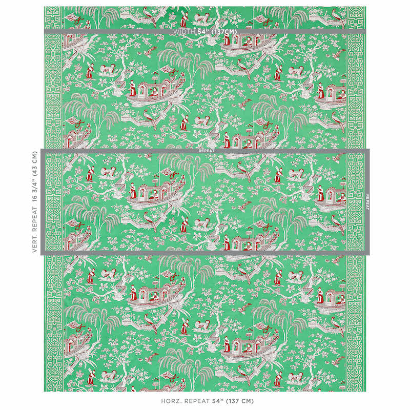 SCHUMACHER  SCHUMACHER CLASSICS MATSUDANA PRINTS PRINTS JADE   - 179610