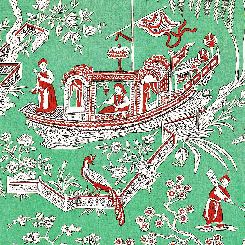 SCHUMACHER  SCHUMACHER CLASSICS MATSUDANA PRINTS PRINTS JADE   - 179610