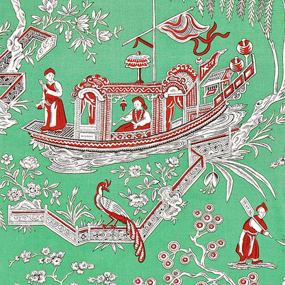 SCHUMACHER  SCHUMACHER CLASSICS MATSUDANA PRINTS PRINTS JADE   - 179610