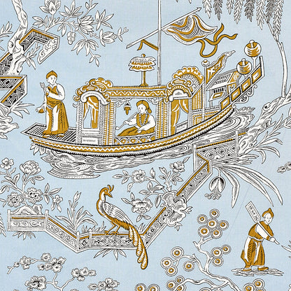 SCHUMACHER  SCHUMACHER CLASSICS MATSUDANA PRINTS PRINTS BLUE   - 179611