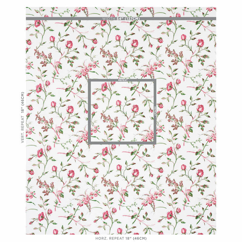 SCHUMACHER  SCHUMACHER CLASSICS BELUZE PRINTS PRINTS MAGENTA   - 179622