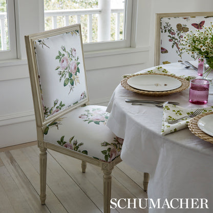 SCHUMACHER FABRIC  SCHUMACHER FABRIC CLASSICS LOUDON ROSE   BLUSH   - 179631