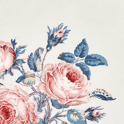 SCHUMACHER  SCHUMACHER CLASSICS LOUDON ROSE PRINTS PRINTS ROSE , BLUE   - 179632