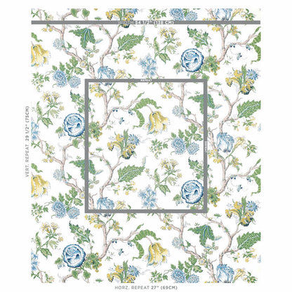 SCHUMACHER  SCHUMACHER CLASSICS JOSEPHINE PRINTS PRINTS BLUE   - 179652