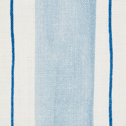 SCHUMACHER FABRIC  PORTER TELEO TRACING STRIPES   SKY   - 179700