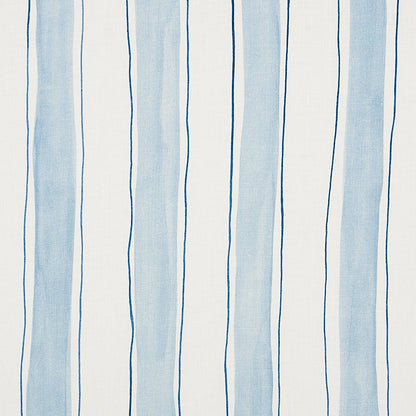 SCHUMACHER FABRIC  PORTER TELEO TRACING STRIPES   SKY   - 179700