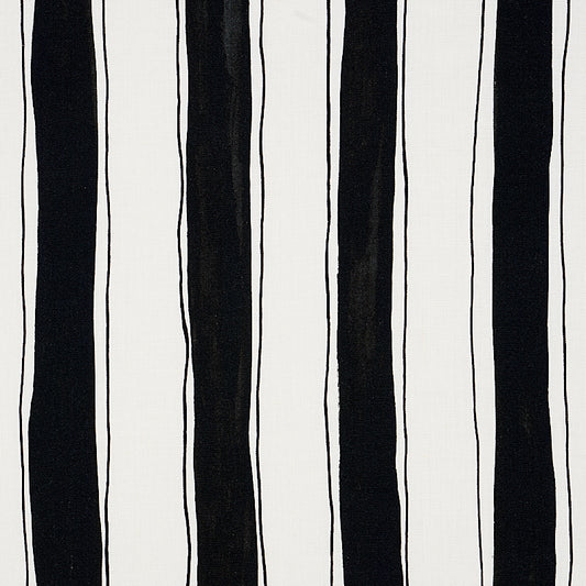 SCHUMACHER  NEW WAVE: BLACK & WHITE TRACING STRIPES PRINTS PRINTS BLACK   - 179702