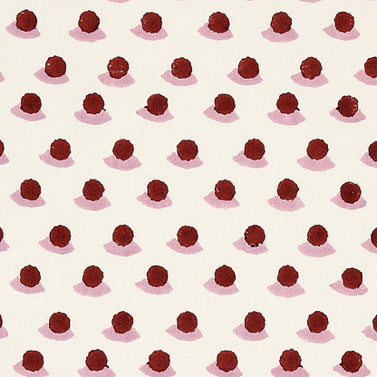 SCHUMACHER  MOLLY MAHON BERRY HAND BLOCK PRINT PRINTS PRINTS IRON , ROSE   - 179730