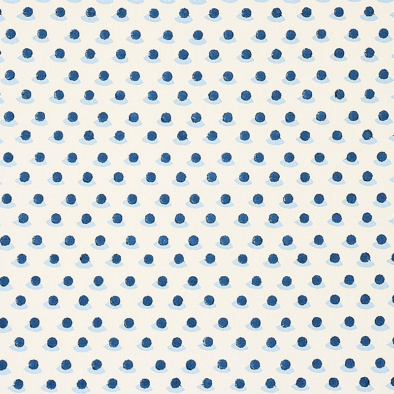 SCHUMACHER  MOLLY MAHON BERRY HAND BLOCK PRINT PRINTS PRINTS INDIGO , SKY   - 179731