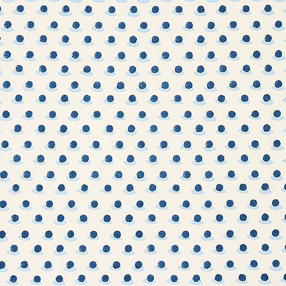 SCHUMACHER  MOLLY MAHON BERRY HAND BLOCK PRINT PRINTS PRINTS INDIGO , SKY   - 179731