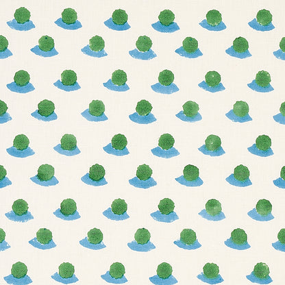 SCHUMACHER  MOLLY MAHON BERRY HAND BLOCK PRINT PRINTS PRINTS GRASS , SKY   - 179732