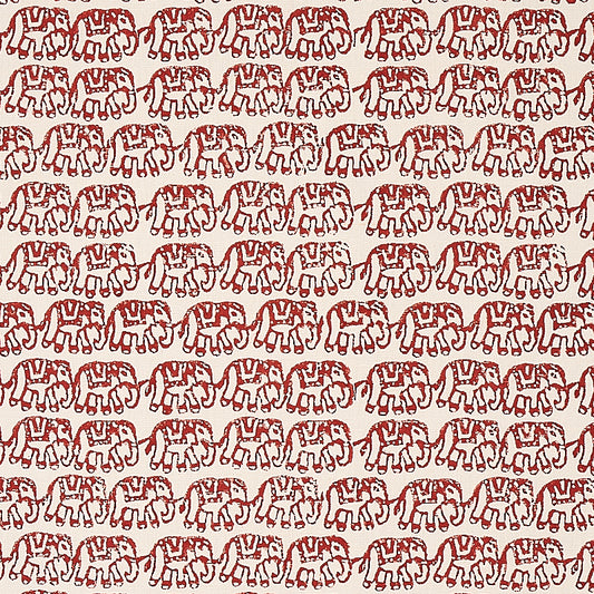 SCHUMACHER  MOLLY MAHON ELLIES HAND BLOCK PRINT PRINTS PRINTS RUST   - 179751