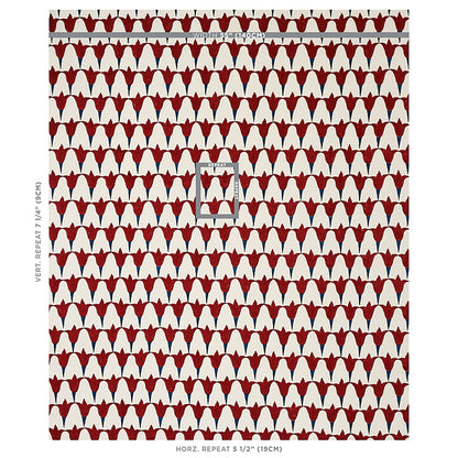 SCHUMACHER  MOLLY MAHON TULIP HAND BLOCK PRINTS PRINTS IRON , INDIGO   - 179823