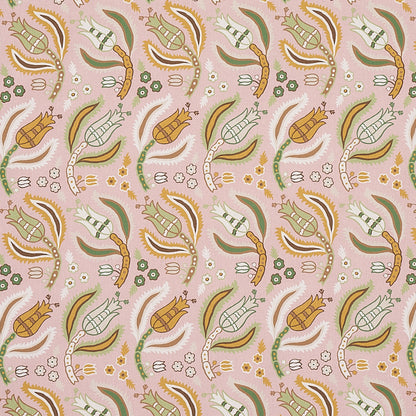 SCHUMACHER  EAST MEETS WEST MALABAR VINE PRINTS PRINTS BLUSH   - 179852