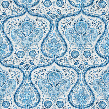 SCHUMACHER  EAST MEETS WEST PAISLEY COURT PRINTS PRINTS BLUE   - 179860