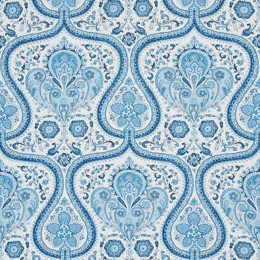 SCHUMACHER  EAST MEETS WEST PAISLEY COURT PRINTS PRINTS BLUE   - 179860