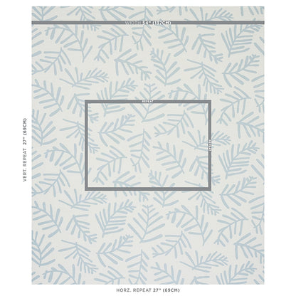 SCHUMACHER  CAROLINE Z HURLEY TIAH COVE   Blue Leaf   - 179911