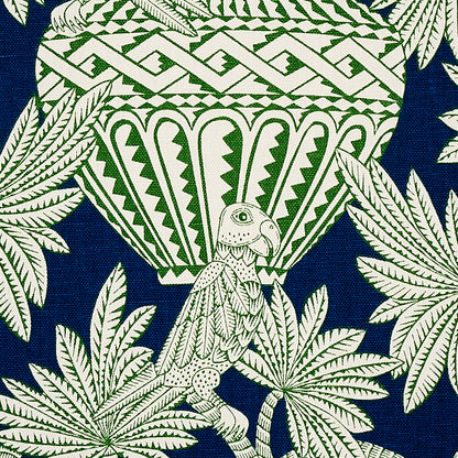 SCHUMACHER  MYSTIQUE SANTAREM PRINTS PRINTS NAVY   - 179940