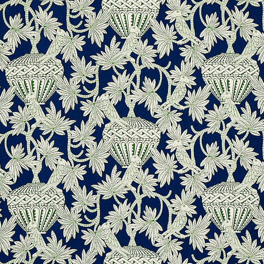 SCHUMACHER  MYSTIQUE SANTAREM PRINTS PRINTS NAVY   - 179940