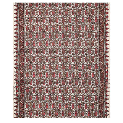 SCHUMACHER  CABANA DARIA PAISLEY PRINTS PRINTS MAROON   - 179960