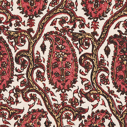 SCHUMACHER  CABANA DARIA PAISLEY PRINTS PRINTS MAROON   - 179960