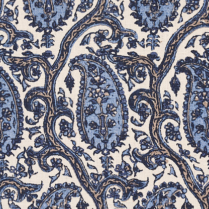 SCHUMACHER  CABANA DARIA PAISLEY PRINTS PRINTS INDIGO   - 179961