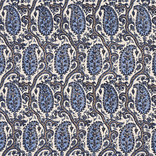 SCHUMACHER  CABANA DARIA PAISLEY PRINTS PRINTS INDIGO   - 179961