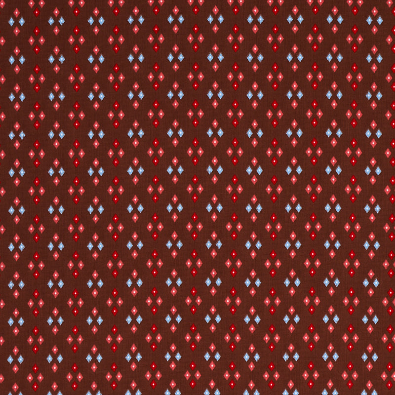 SCHUMACHER  CABANA ANASTASIA PRINTS PRINTS CHOCOLATE   - 179972