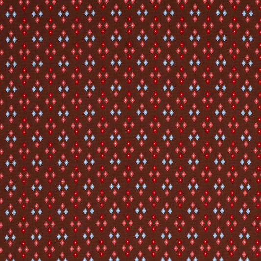 SCHUMACHER  CABANA ANASTASIA PRINTS PRINTS CHOCOLATE   - 179972