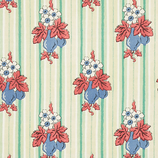 SCHUMACHER  CABANA TURNIP PRINTS PRINTS MINT   - 179990