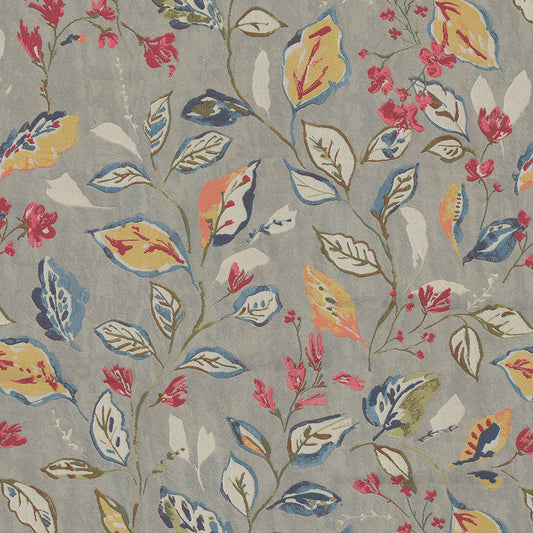 NICHOLASJOHN INC NJ-HAZEL Sterling Botanical,Contemporary   Fabric - NJ25-896