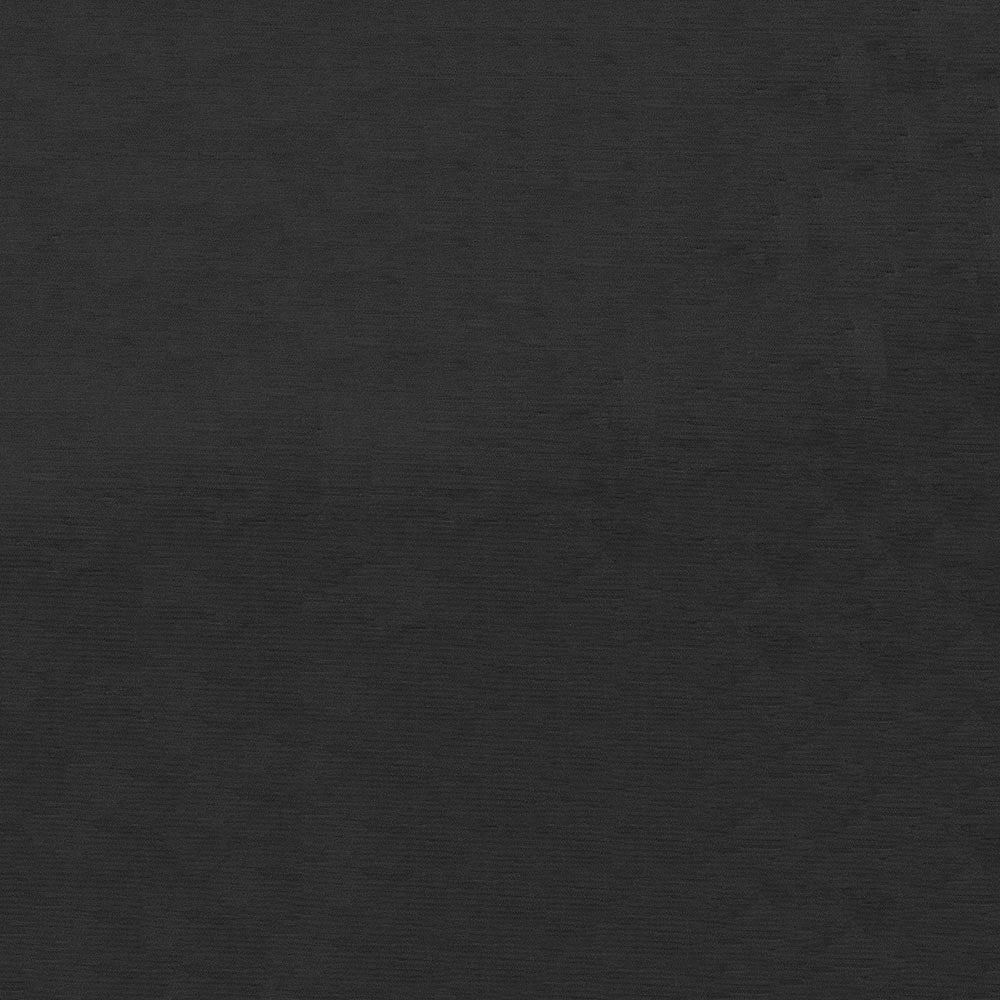 Dark charcoal gray textured fabric swatch with subtle weave pattern.