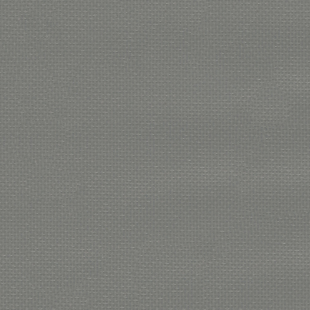 Close-up of grey woven fabric texture with a fine, even weave.