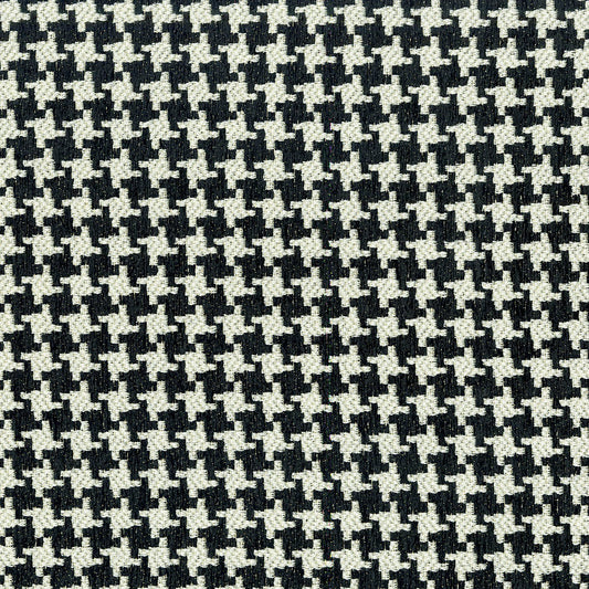 NICHOLASJOHN INC NJ-RHEA Onyx Houndstooth   Fabric - NJ25-843